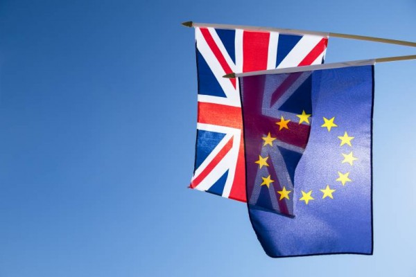 EU, UK Flags, Brexit, Data Transfer, Adequacy