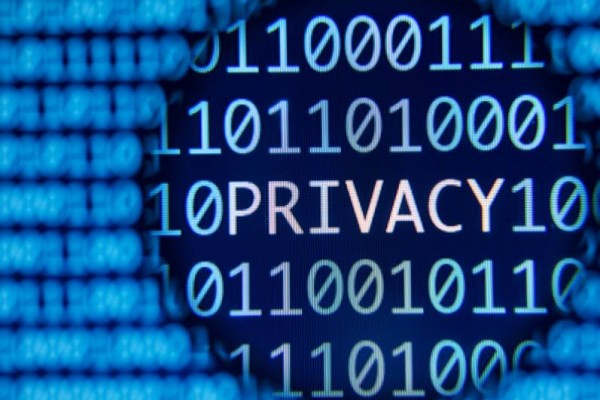 Digital privacy, binary image