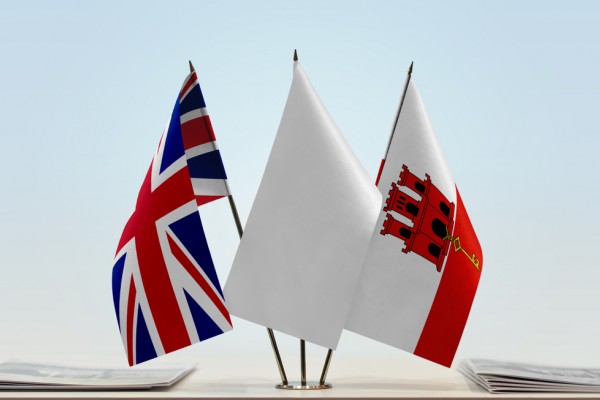 UK, Gibralter flag