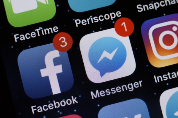 Facebook, Messenger and Instagram