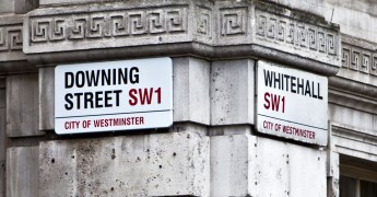 Downing Street, Whitehall street signs