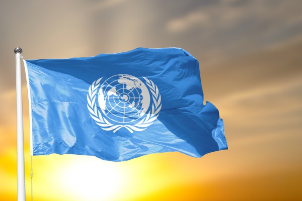 UN, United Nations flag UN flag