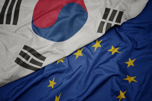 EU South Korea flag