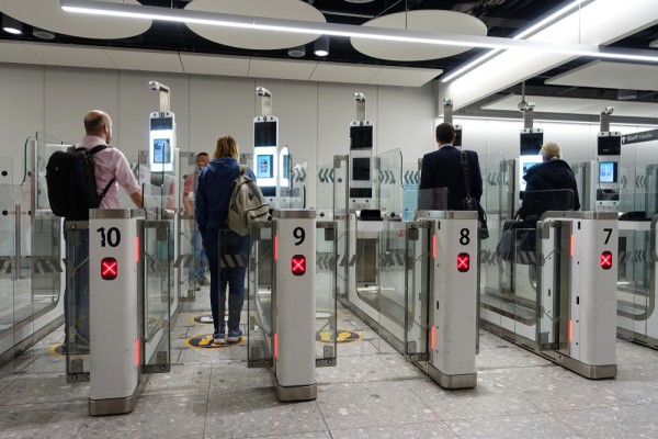 Heathrow Airport border control facial recognition