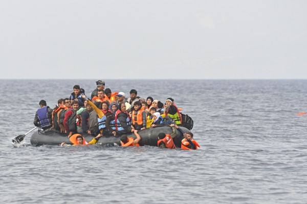 Immigrant, migrant channel crossing