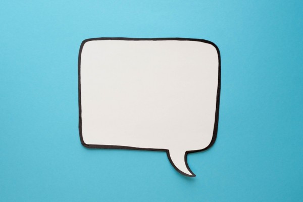 Consultation, call for views, speech bubble