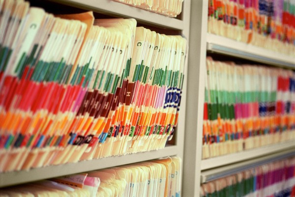 Medical records, filing, records management, subject access