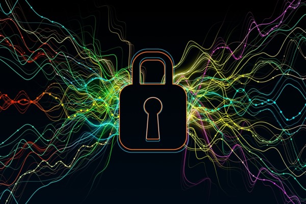 Cybersecurity, padlock