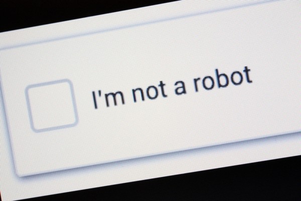 reCAPTCHA, I am not a robot