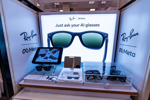 Meta Rayban smart glasses