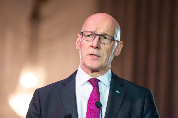 First Minister John Swinney